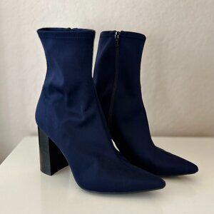 Jeffrey Campbell Siren Bootie, Women's 9, Navy